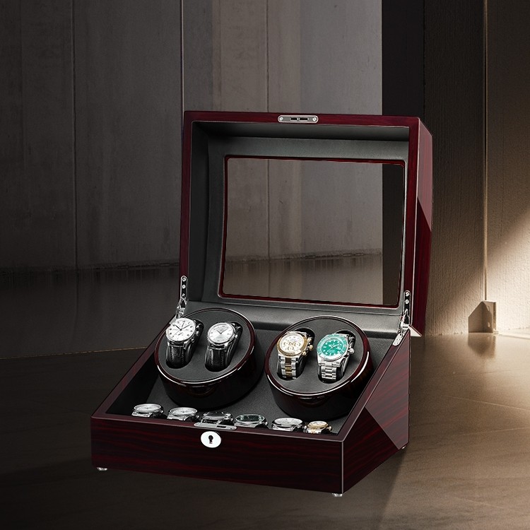 10 Watch Winder for 10 Automatic Watches - Ebony | JQUEEN